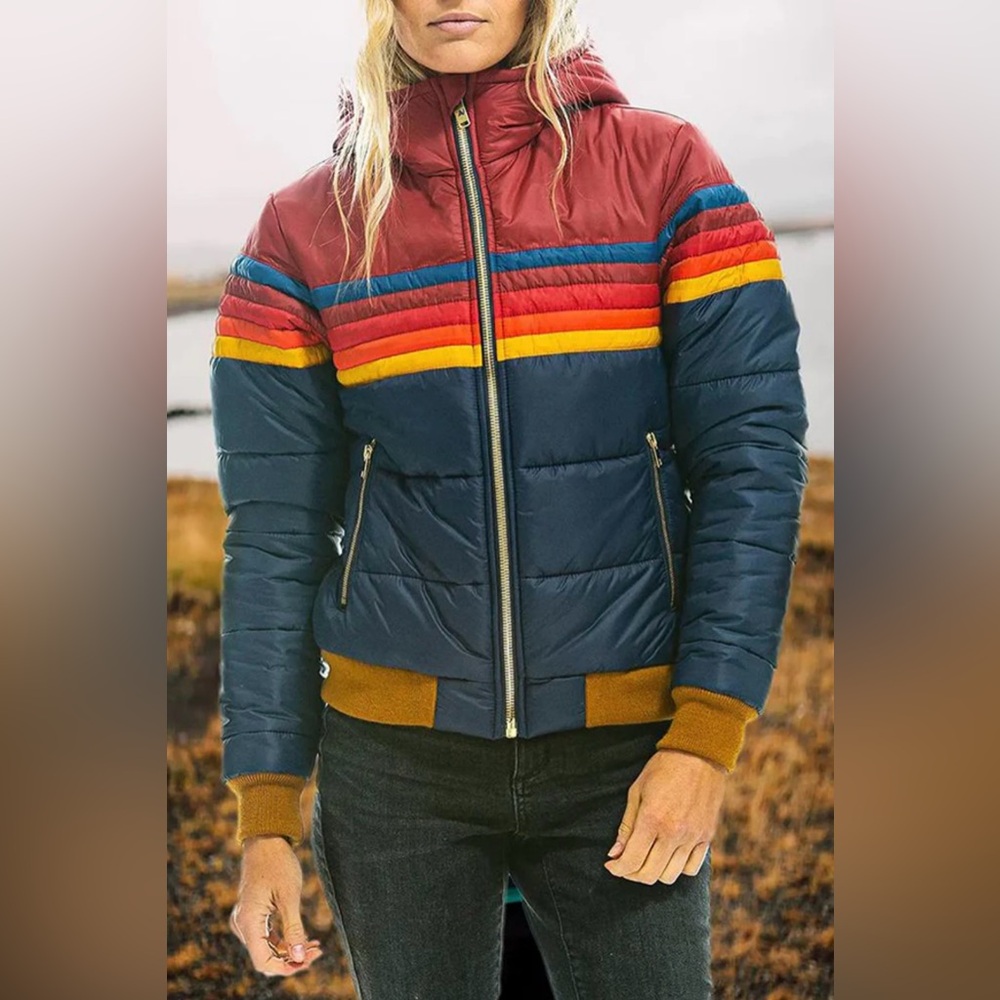 Vintage style ski jacket